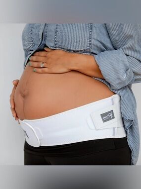 Motif Medical White Pregnancy Back Brace (M)